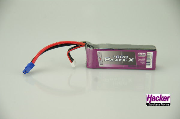 Hacker TopFuel Power-X 4S 1800mAh 35C LiPo Battery