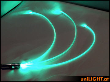 UniLight 4W Glow Fiber 3mm Green