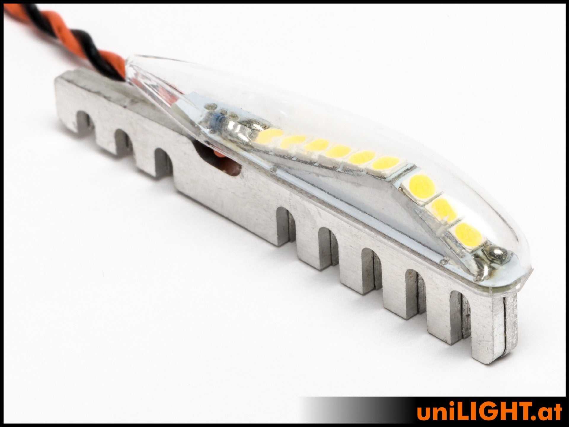 Unilight 16Wx2 Position Light T-Fuse 6mm RED (PRO6X-160x2-RT)