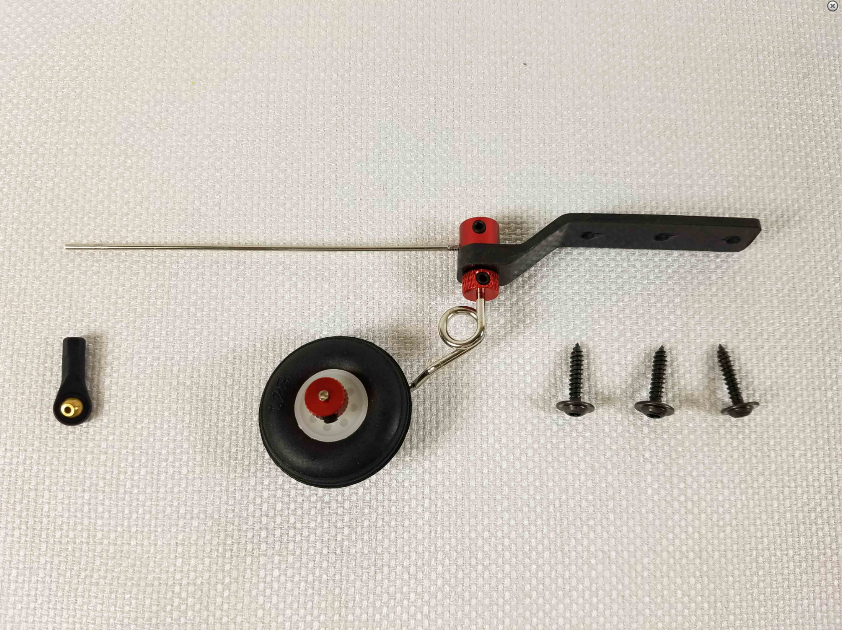 Extreme Flight 60-64" Aircraft Carbon Fiber Tail Wheel Assembly X60TWA