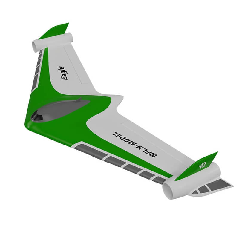 XFLY Eagle 40mm EDF Flying Wing Without TX/RX/BATT With Gyro - Green XF115PG-G
