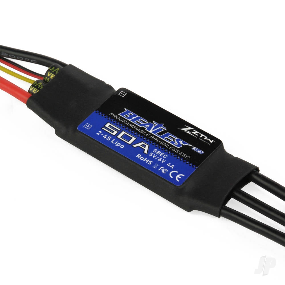 ZTW Beatles 50A SBEC ESC G2 (2-4 Cells) ZTW3050211