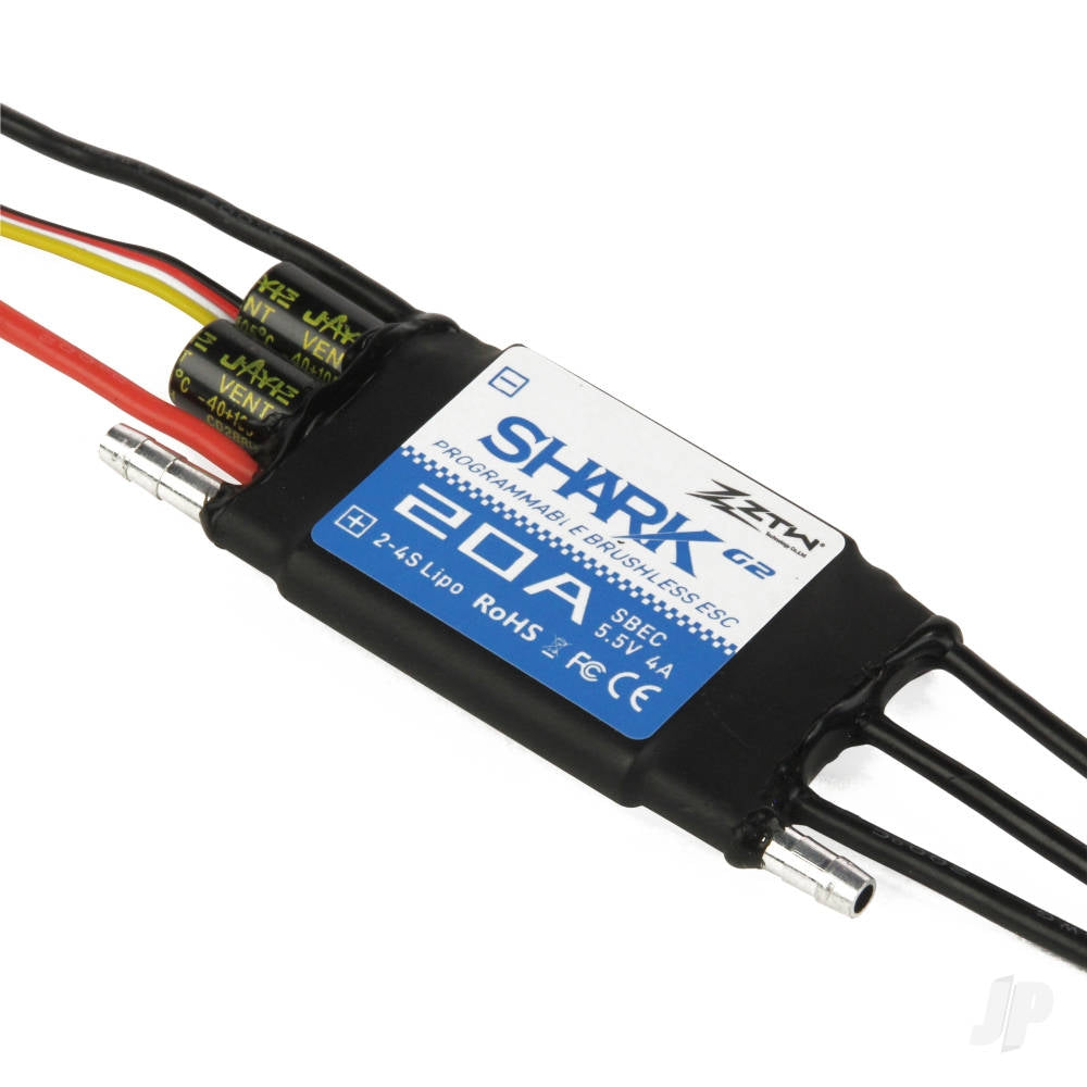 ZTW Shark 20A SBEC ESC G2 (2-4 Cells) (Water-cooled) ZTW9020211