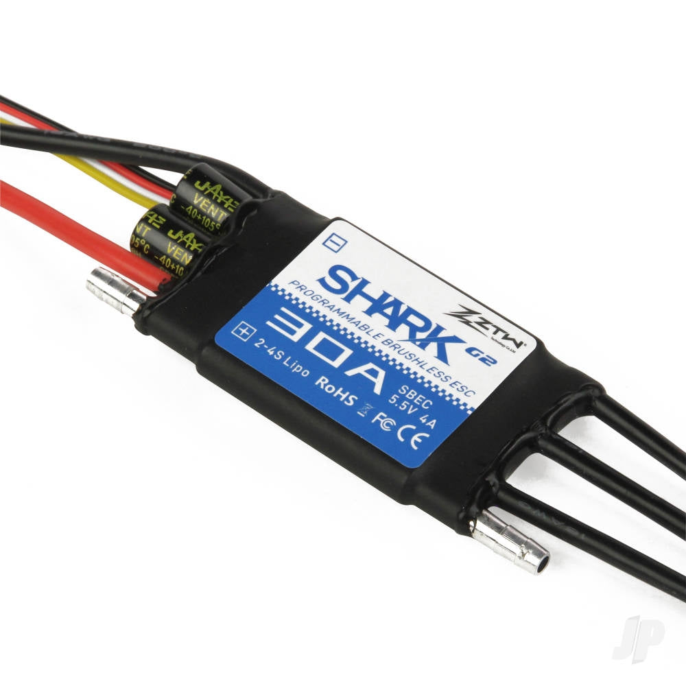 ZTW Shark 30A SBEC ESC G2 (2-4 Cells) (Water-cooled) ZTW9030211