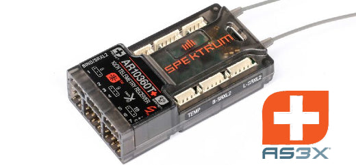 Spektrum AR10360T+ AS3X+ & SAFE Telemetry Receiver