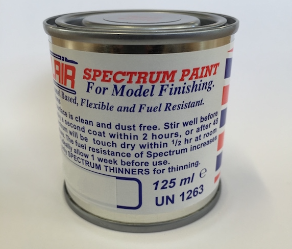 Spectrum Paint Tins
