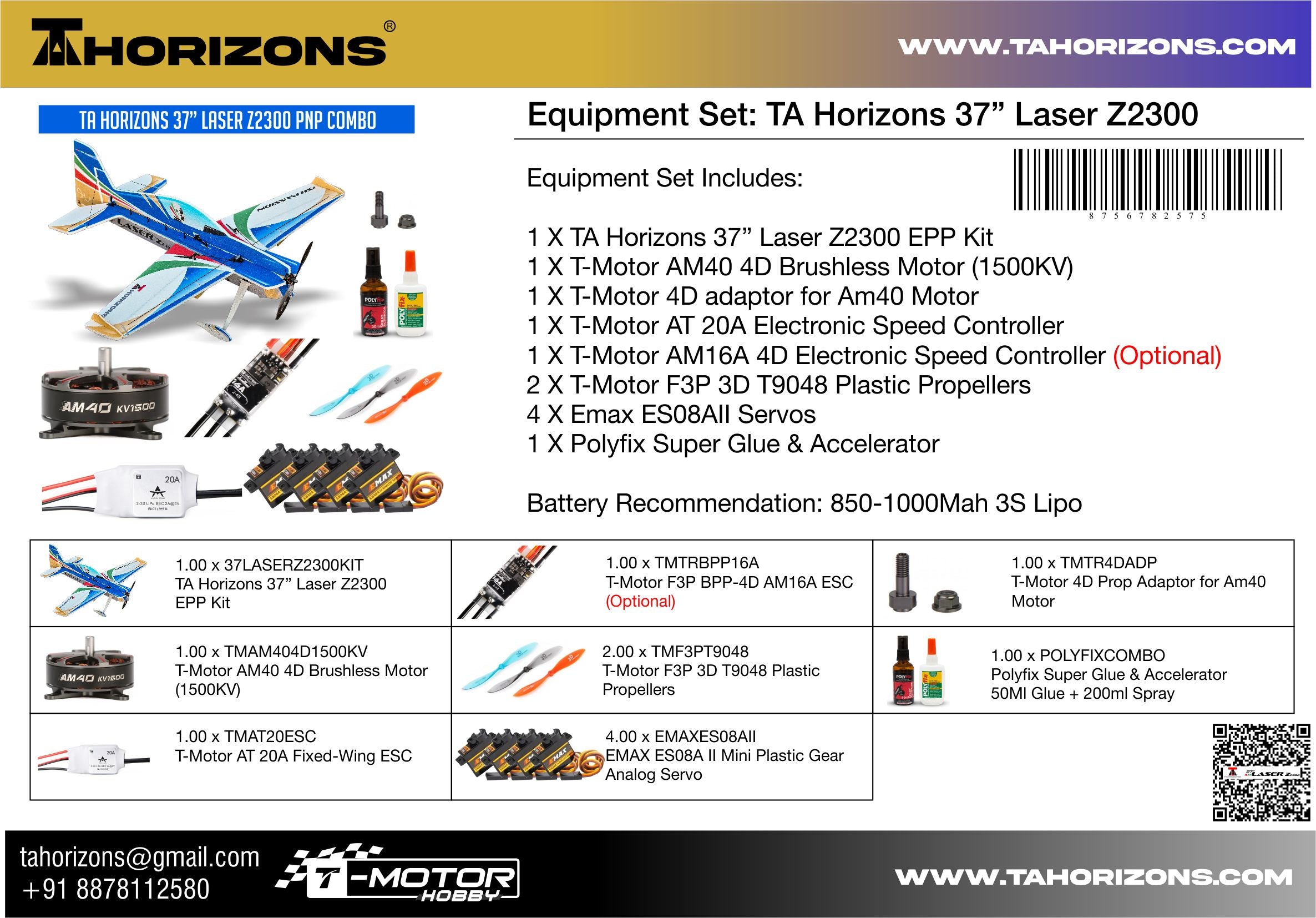 TA Horizons 37" Laser Z2300 TAH37LZ2300