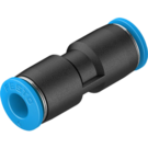 4mm Festo to 4mm Festo QS-4 Straight Connector Large Body ideal for Caddys