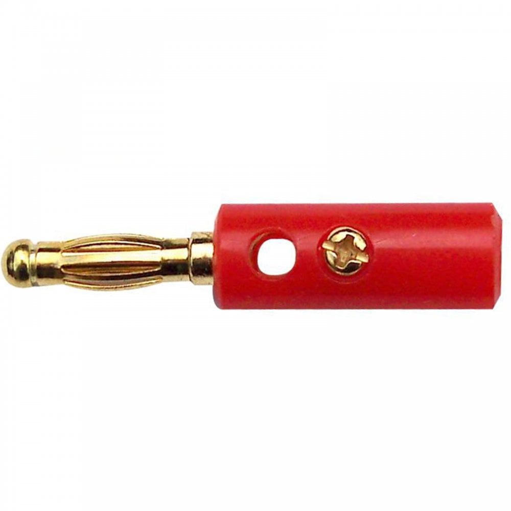 4mm Red babana plug only