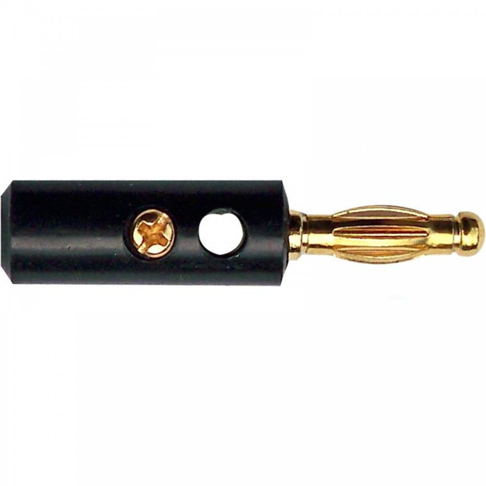 4mm black banana plug only