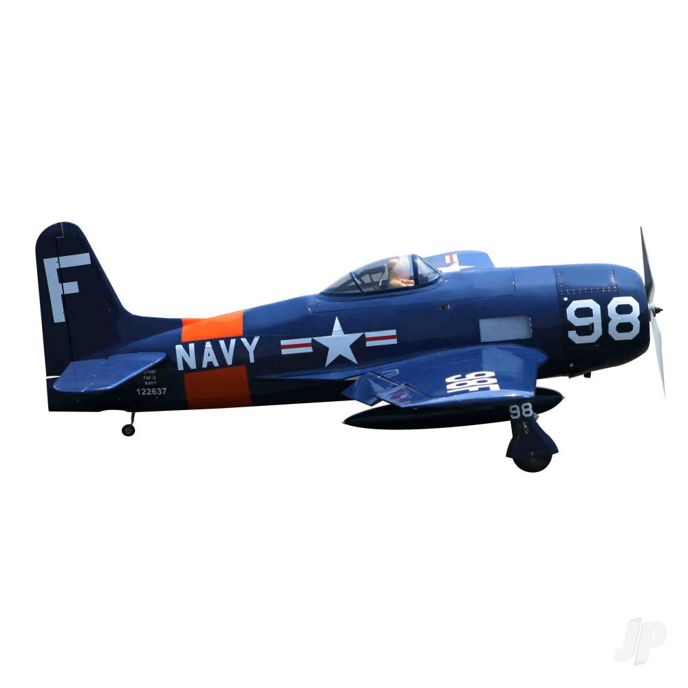 Seagull Grumman F8F-2 Bearcat (33-45cc / 12s) 1.83m / 71in, Navy (SEA-324B) 5500043