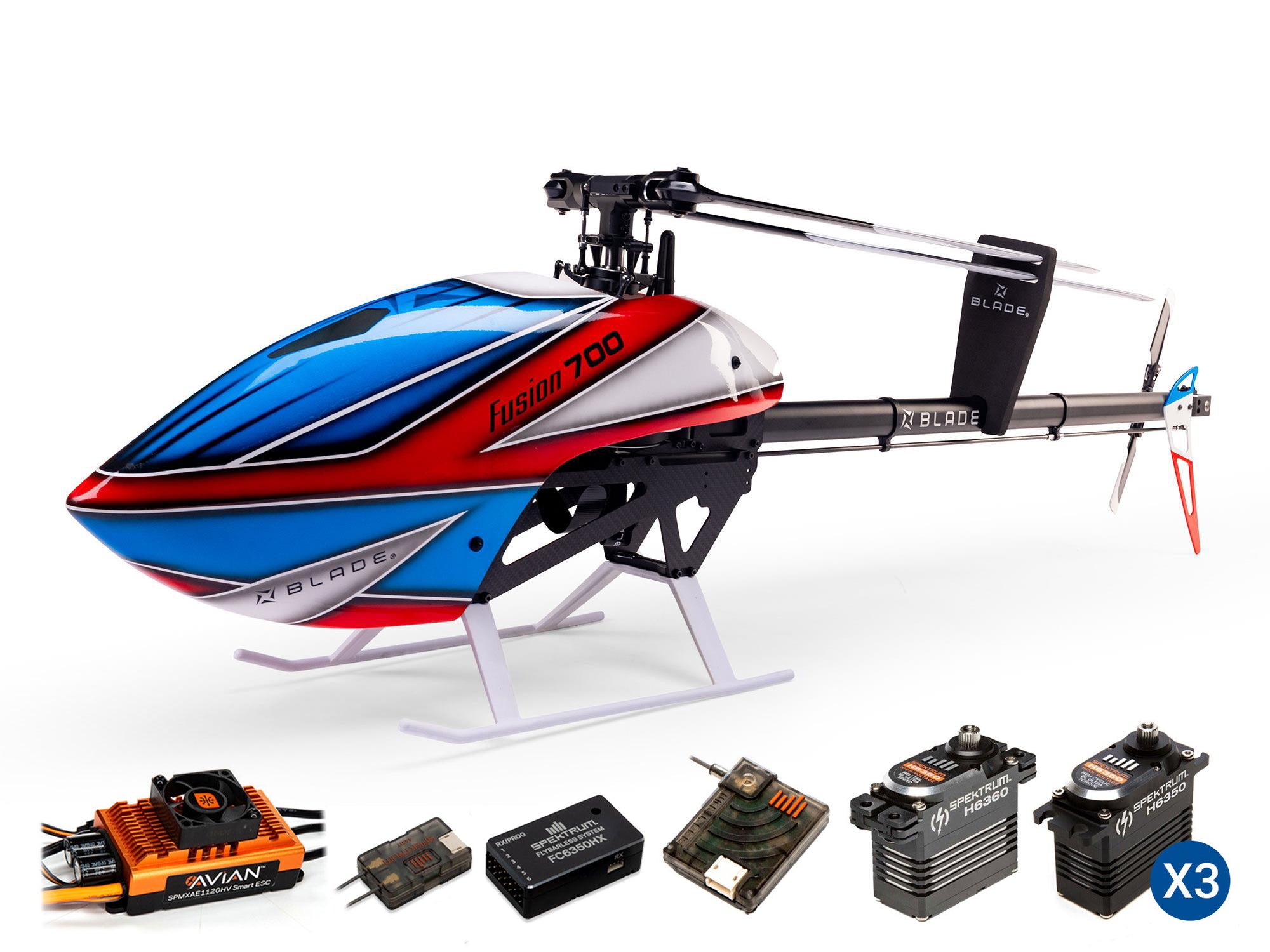 Blade Fusion 700 Kit Super Combo BLH13075C