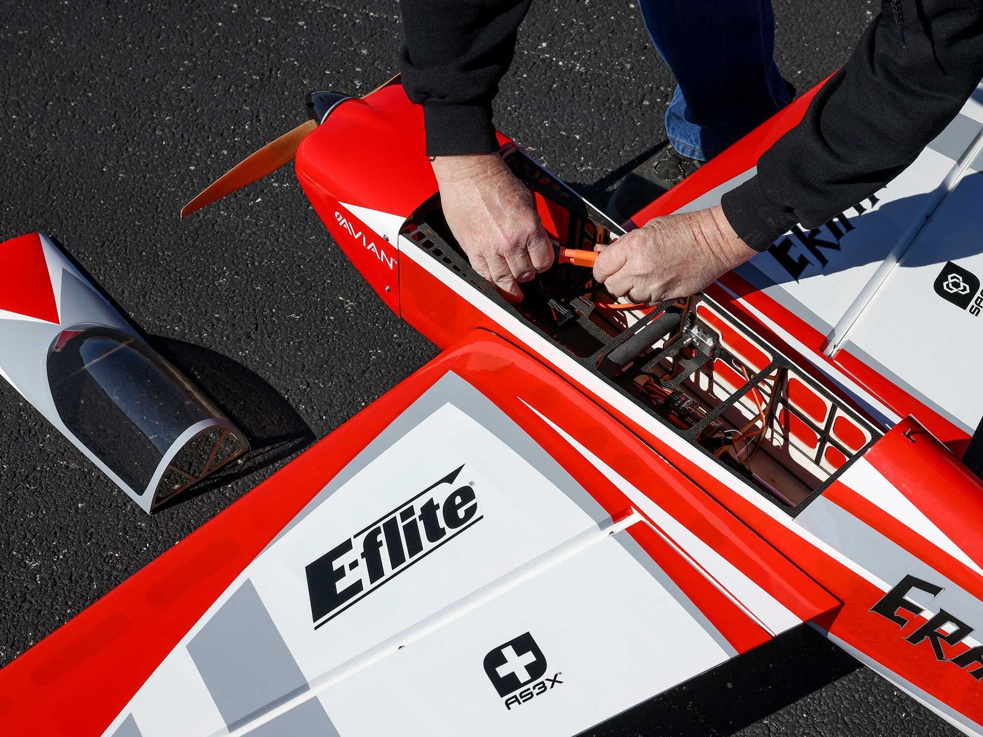 E-Flite Eratix 3D SWS 1.6m (64") BNF Basic with AS3X+ & SAFE Select EFL-13350