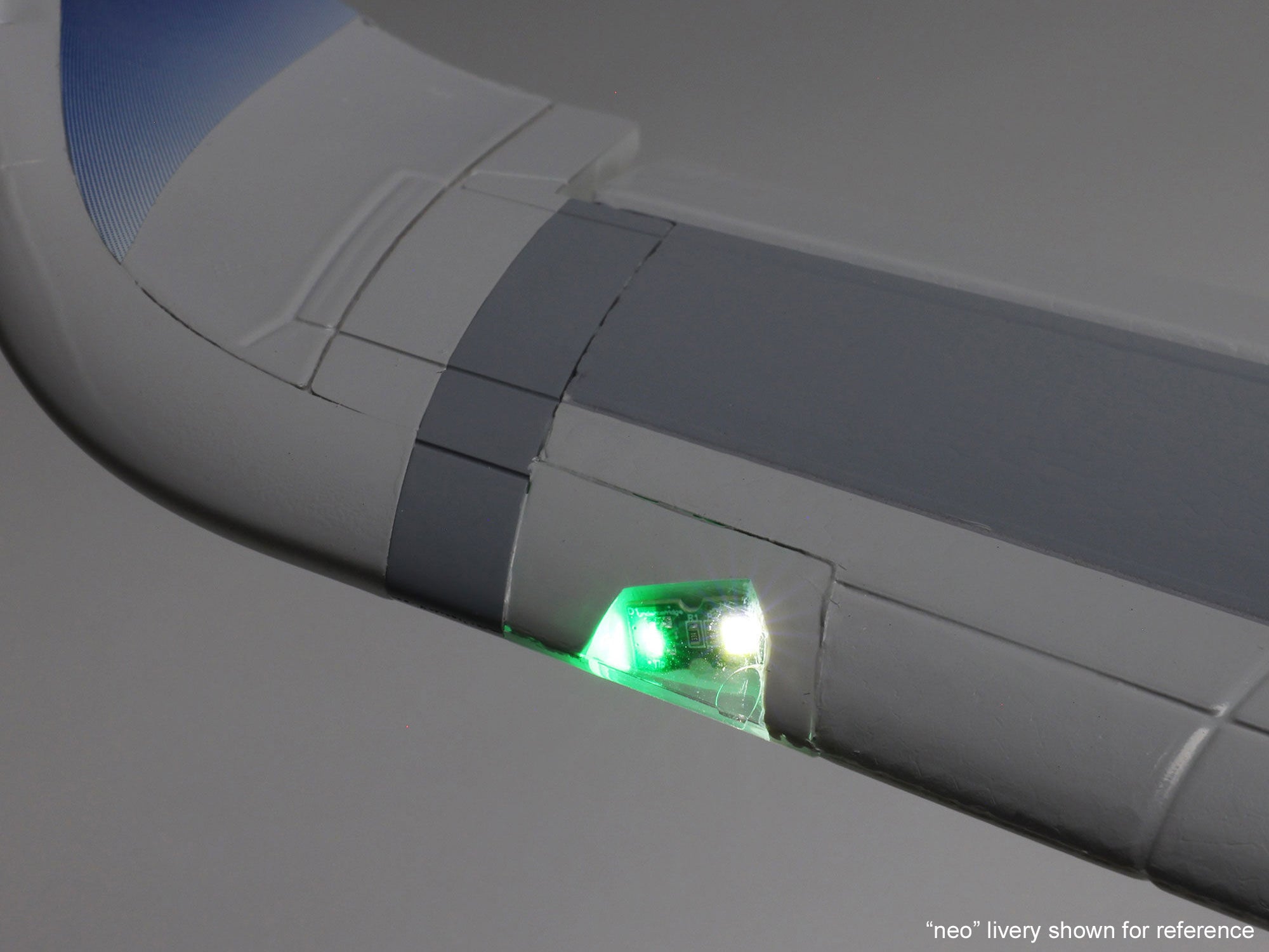 E-Flite Airbus A320neo Twin 64mm EDF BNF Basic w/AS3X+ SAFE White EFL-1495