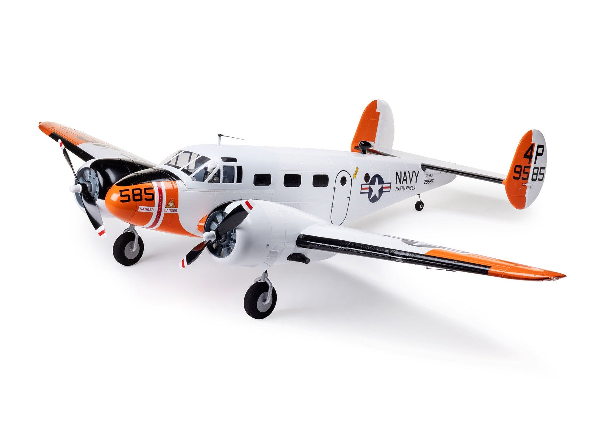 E-Flite Beechcraft D18/RC-45J 1.5m BNF Basic with AS3X+ and SAFE Select EFL-3726