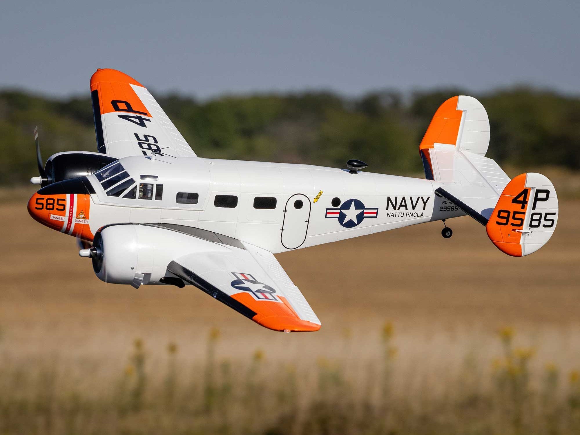 E-Flite Beechcraft D18/RC-45J 1.5m PNP EFL-3727
