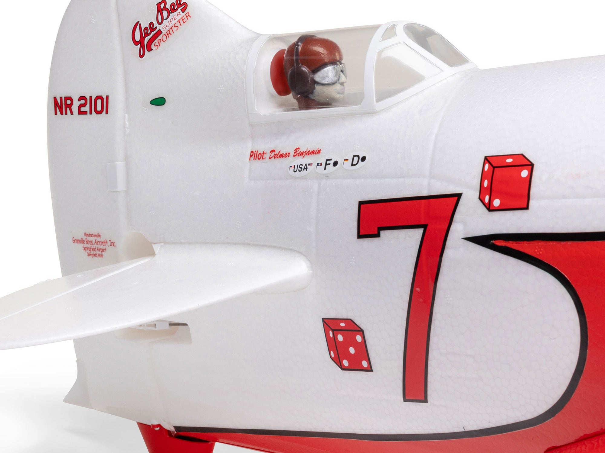 E-Flite Gee Bee R-2 1.0m PNP EFL020575