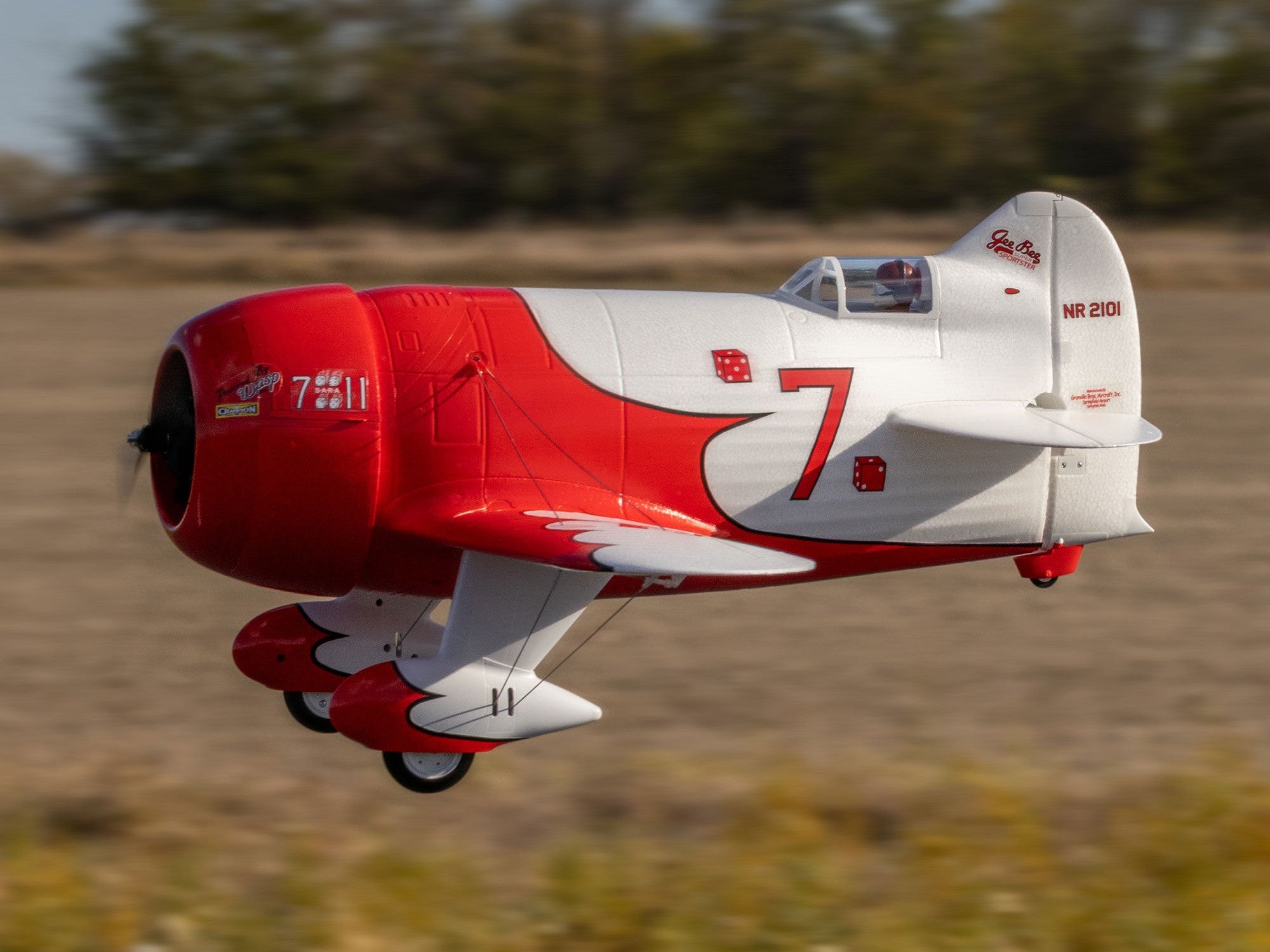 E-Flite Gee Bee R-2 1.0m PNP EFL020575