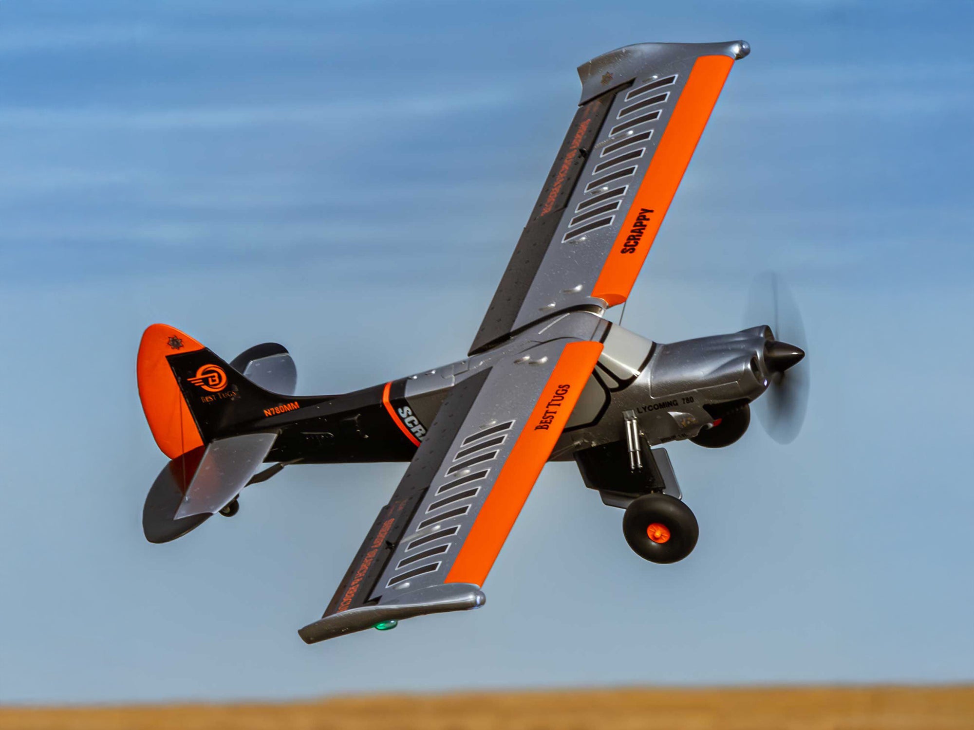 E-Flite Micro Scrappy 800mm BNF Basic with AS3X and SAFE Select