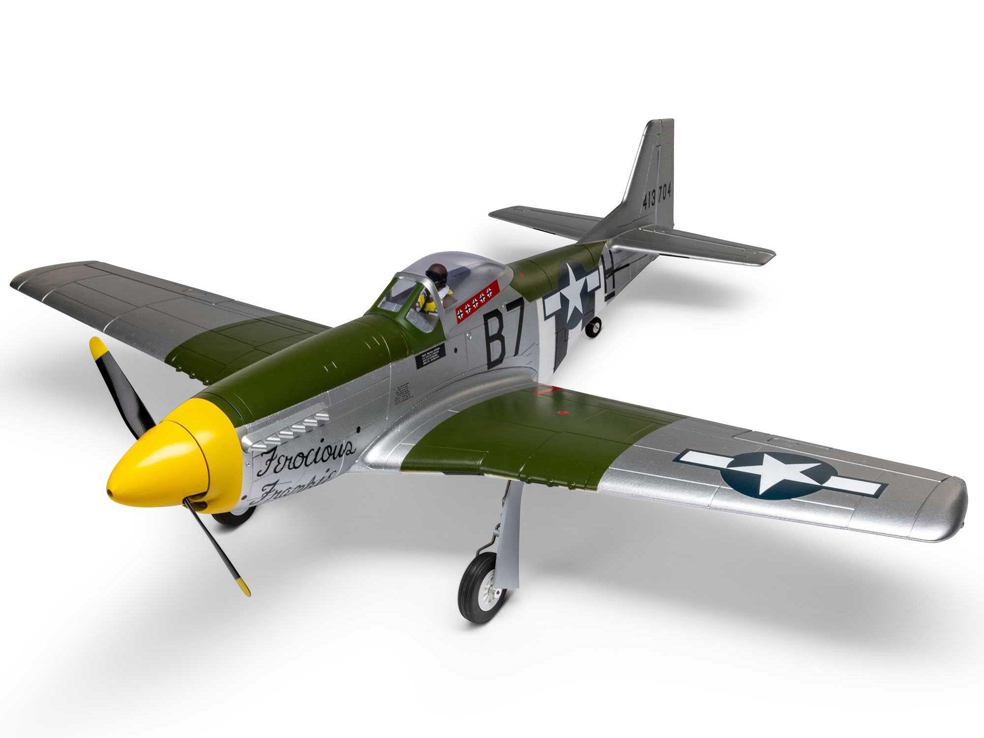 E-Flite P-51D Mustang 1.0m BNF Basic with AS3X+ and SAFE Select EFL02650