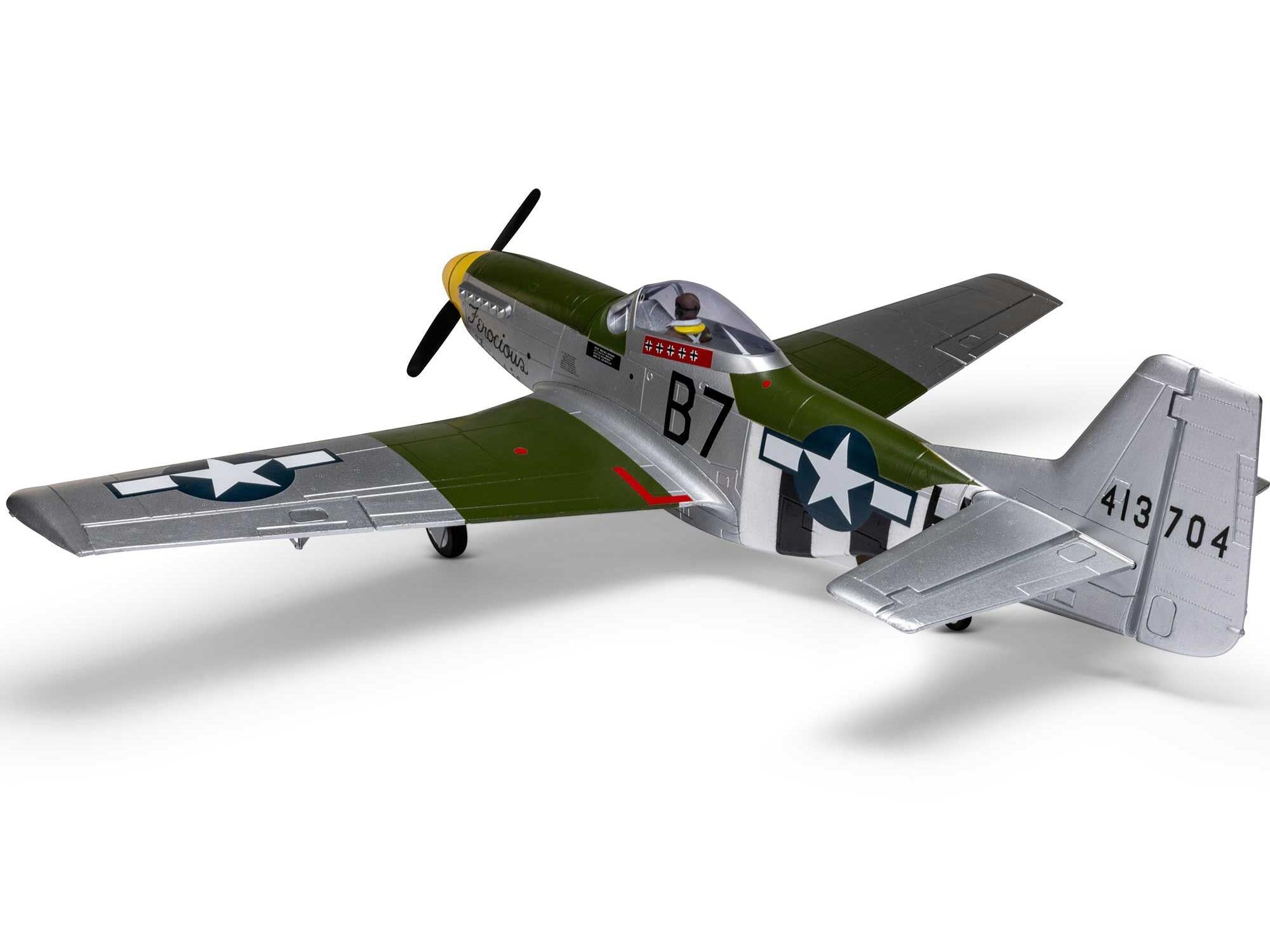 E-Flite P-51D Mustang 1.0m BNF Basic with AS3X+ and SAFE Select EFL02650