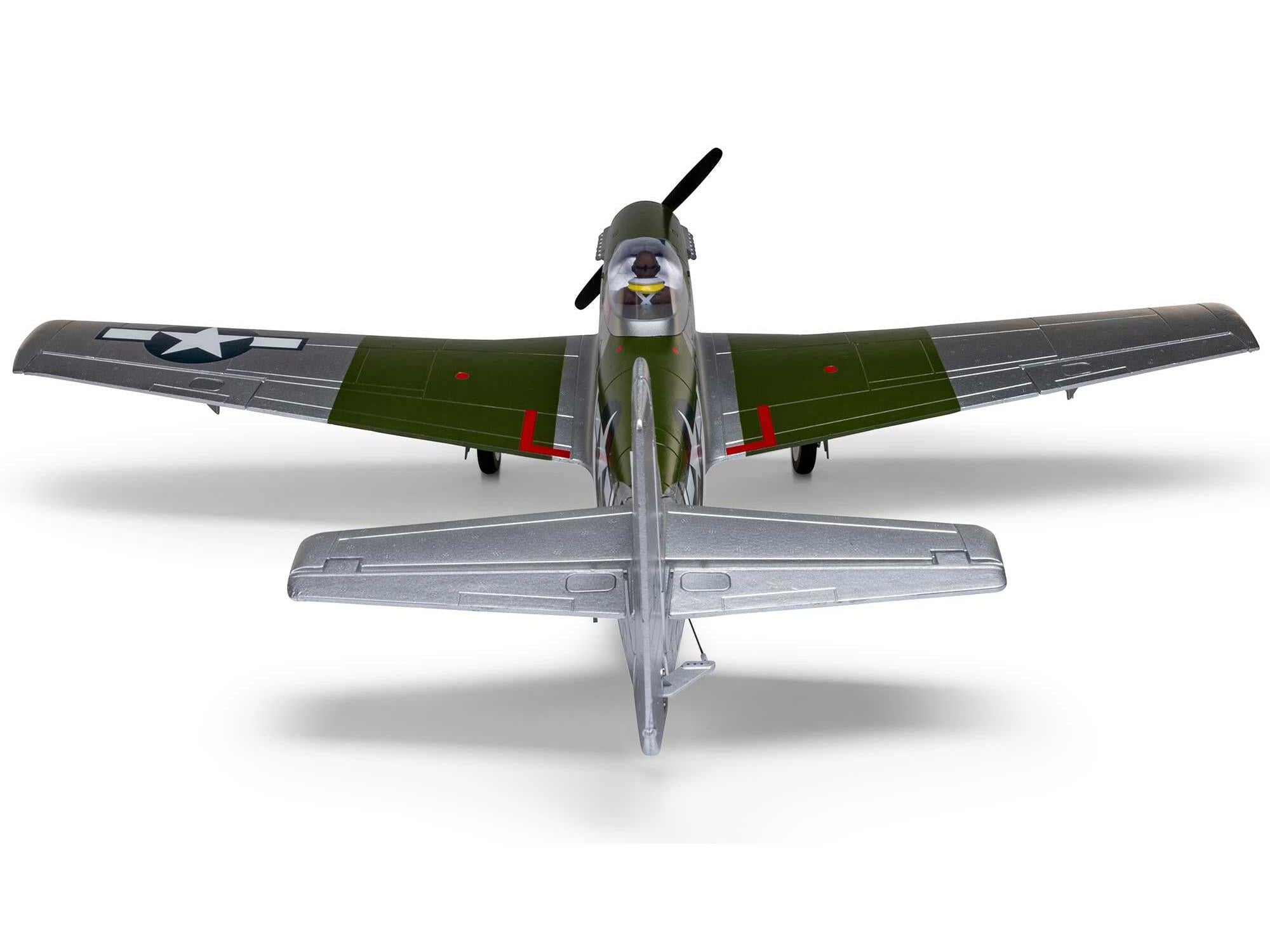 E-Flite P-51D Mustang 1.0m BNF Basic with AS3X+ and SAFE Select EFL02650