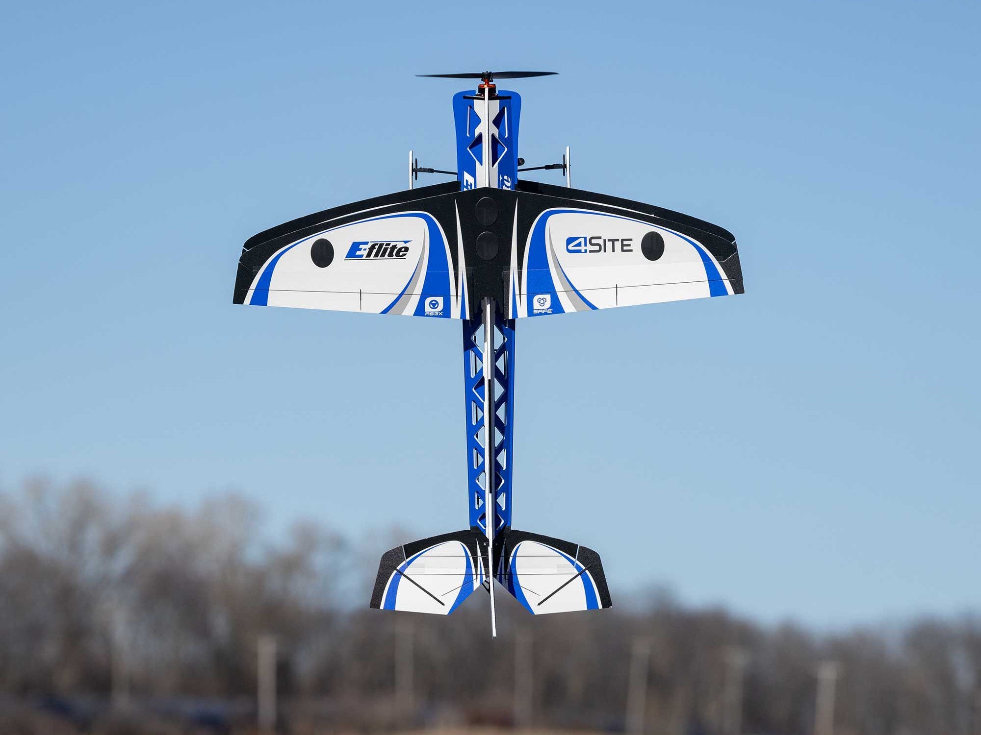 E-Flite 4-Site 3D FF (Flat Foamy) 800mm BNF Basic with AS3X+ and SAFE Select EFL02950