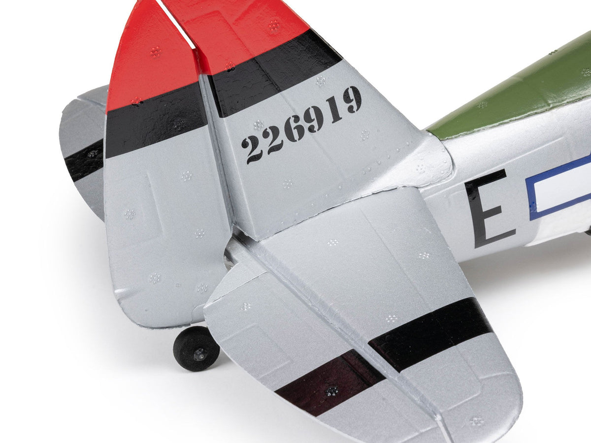 E-Flite Micro P-47 Thunderbolt BNF Basic with AS3X+ & SAFE Select EFL07050
