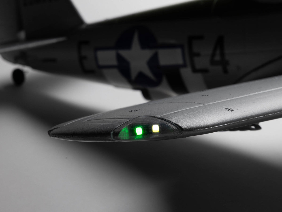 E-Flite Micro P-47 Thunderbolt BNF Basic with AS3X+ & SAFE Select EFL07050