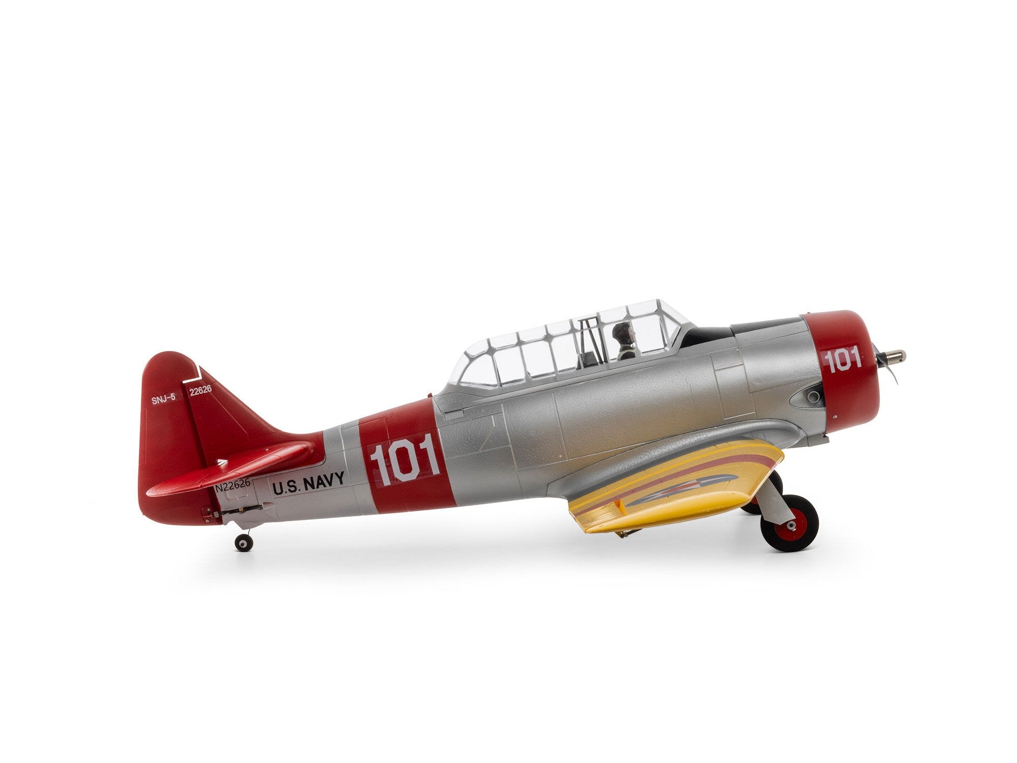 E-Flite SNJ-5/AT-6 Texan 1.5m BNF Basic with AS3X+ and SAFE Select EFL08750