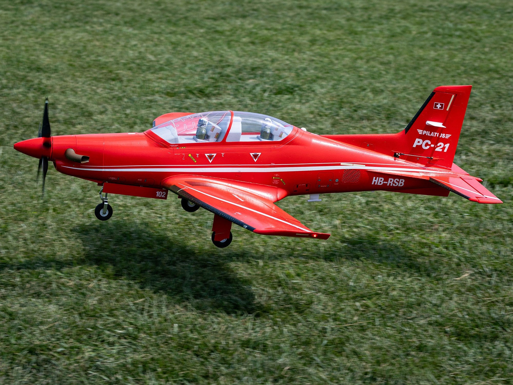 E-Flite Pilatus PC-21 1.3m BNF Basic with AS3X+ and SAFE Select EFL14950