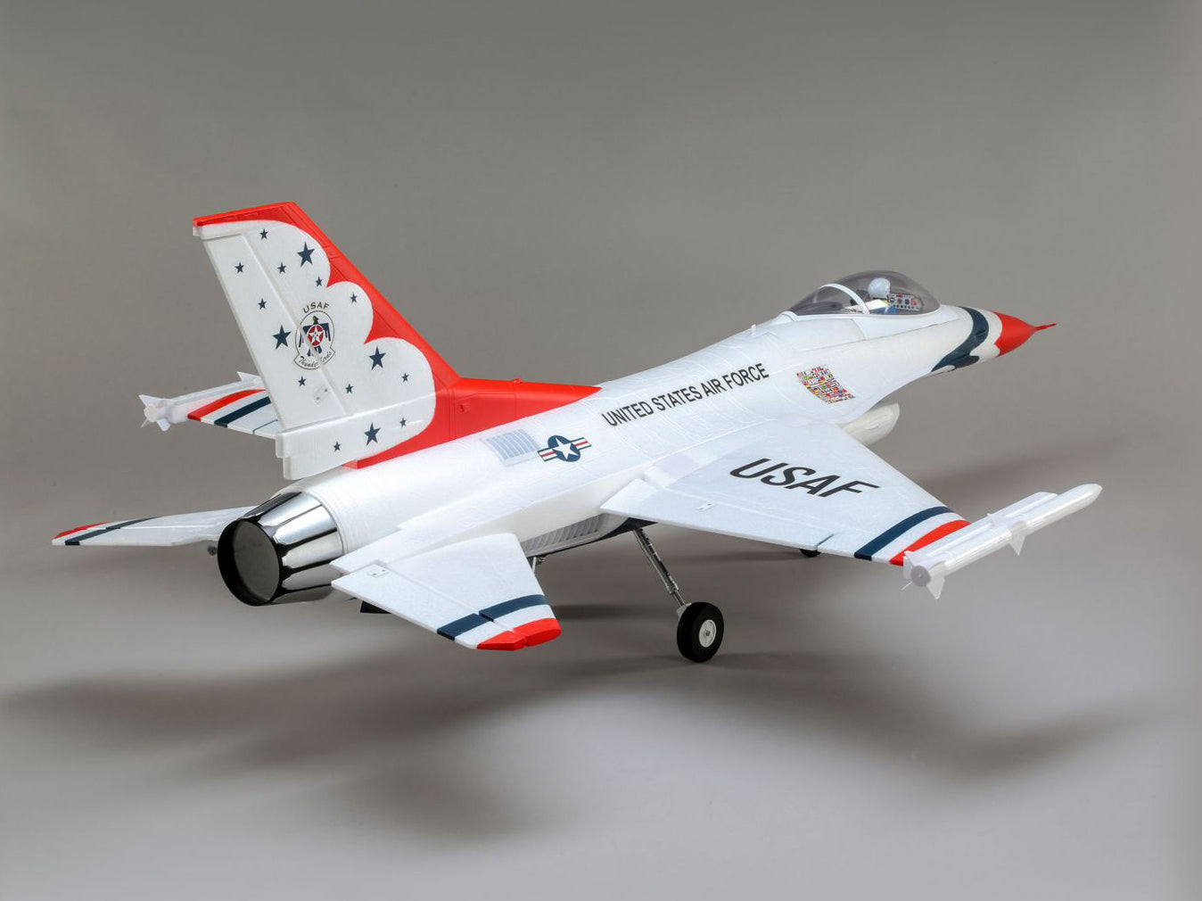 E-Flite F-16 70mm EDF BNF Basic w/AS3X and SS EFL78500