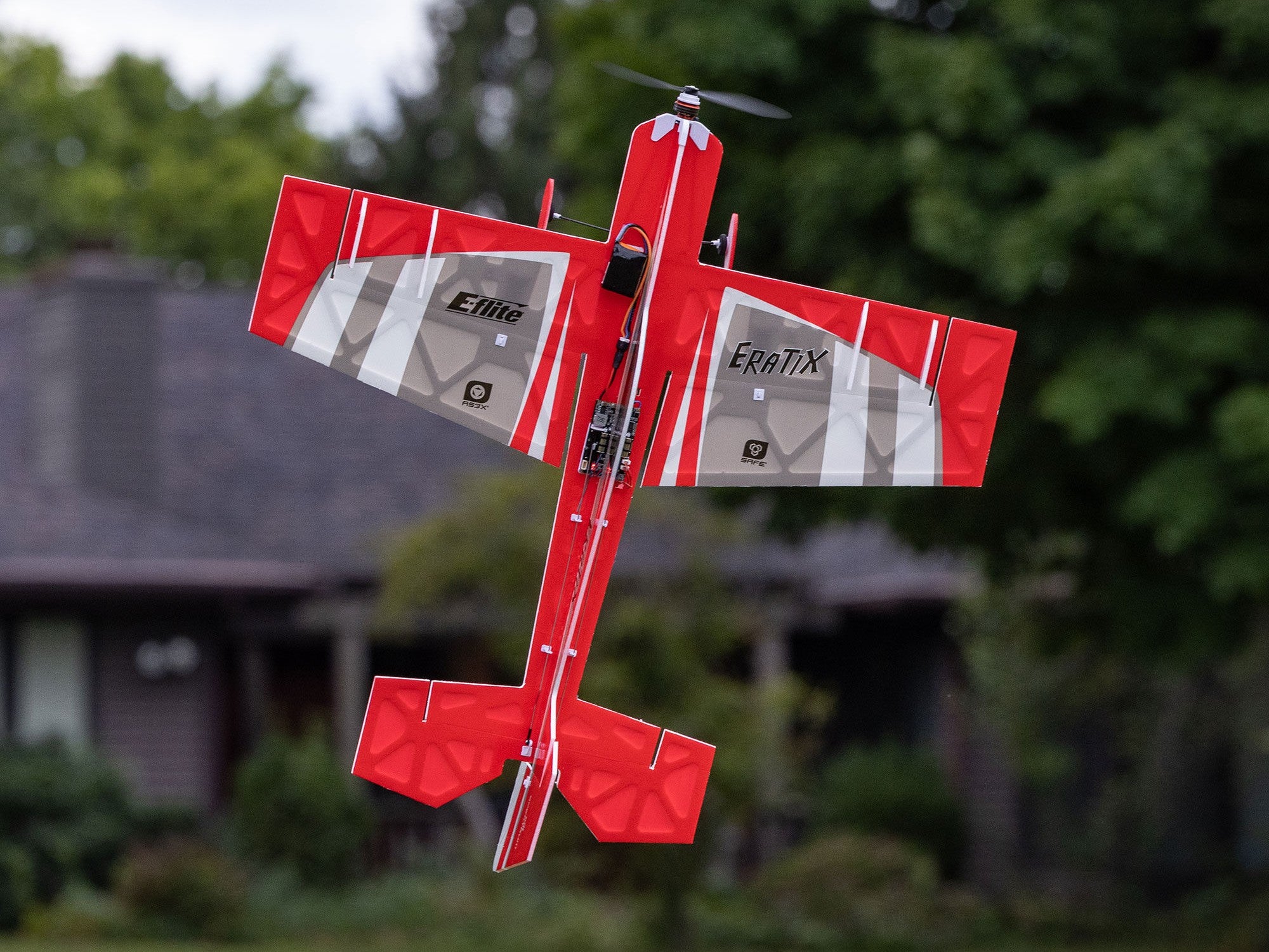 E-Flite UMX Eratix 3D FF 450mm BNF Basic with AS3X and SAFE Select EFLU02050