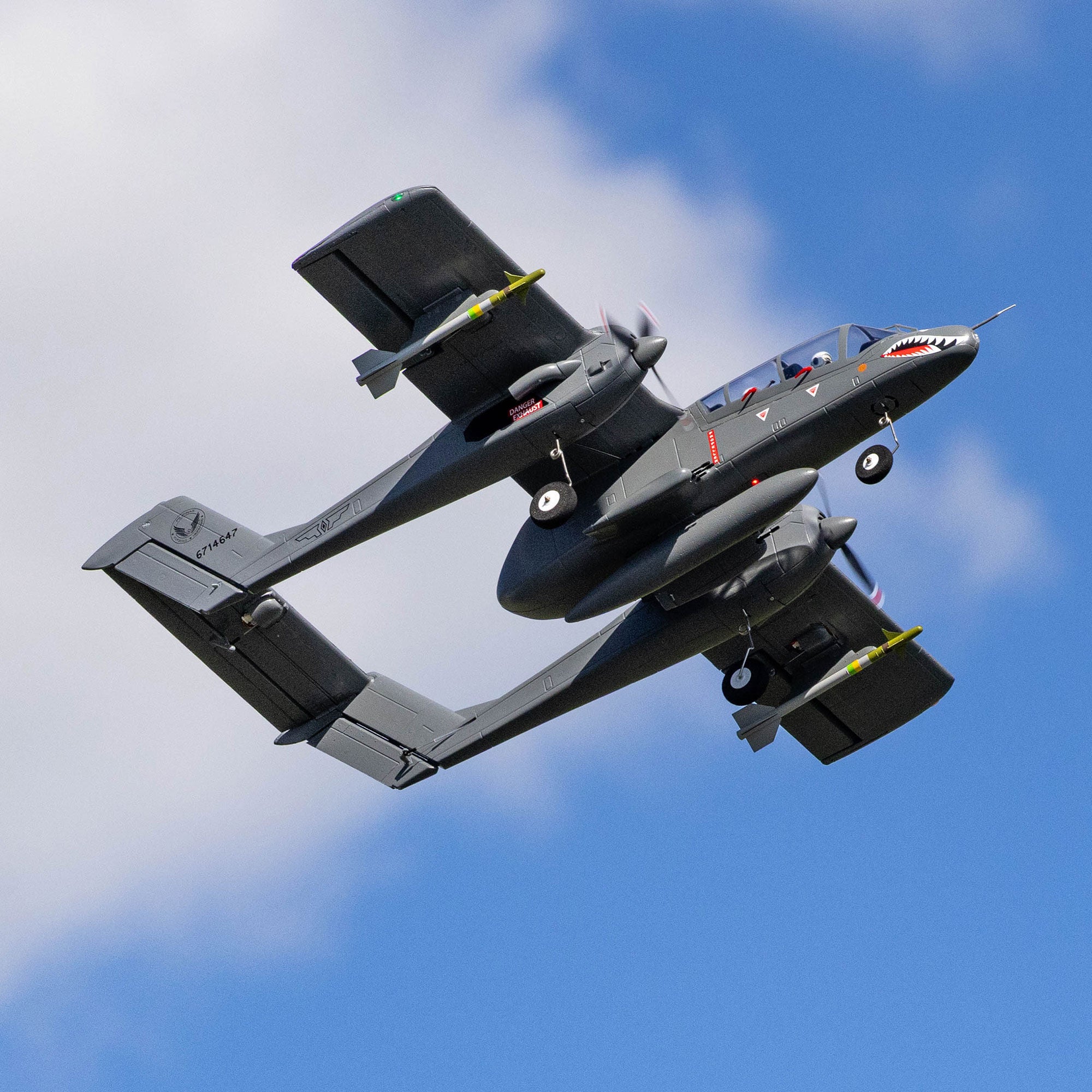 E-Flite Micro OV-10 Bronco 645mm BNF Basic with AS3X and SAFE Select EFLU35050