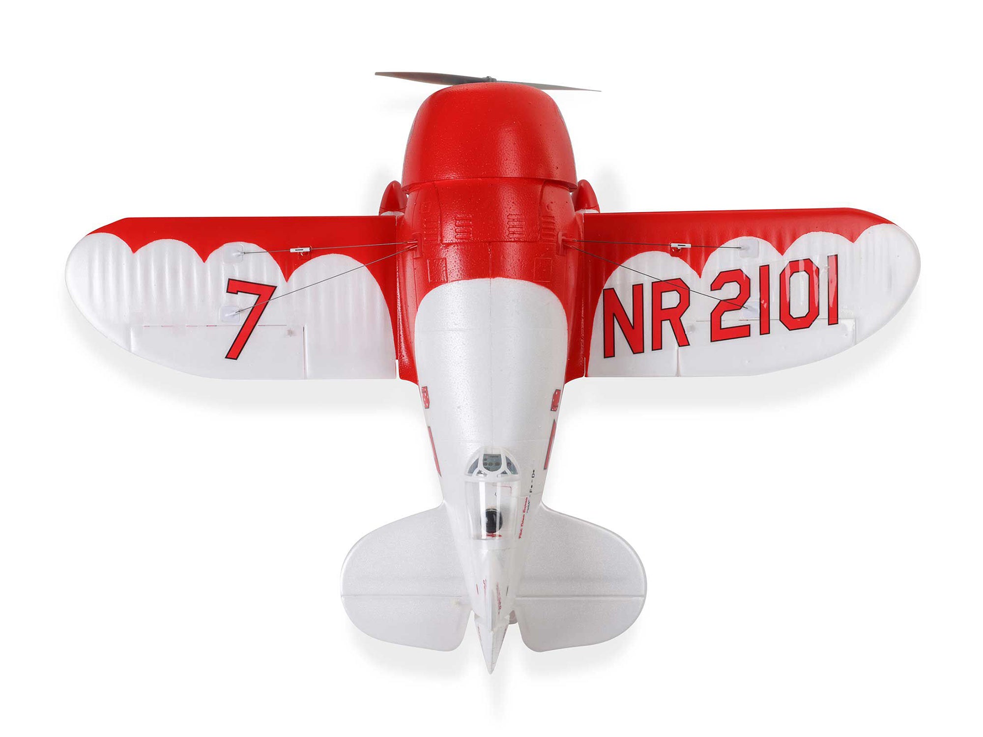 E-Flite UMX Gee Bee R-2 510mm BNF Basic with AS3X and SAFE Select EFLU61500