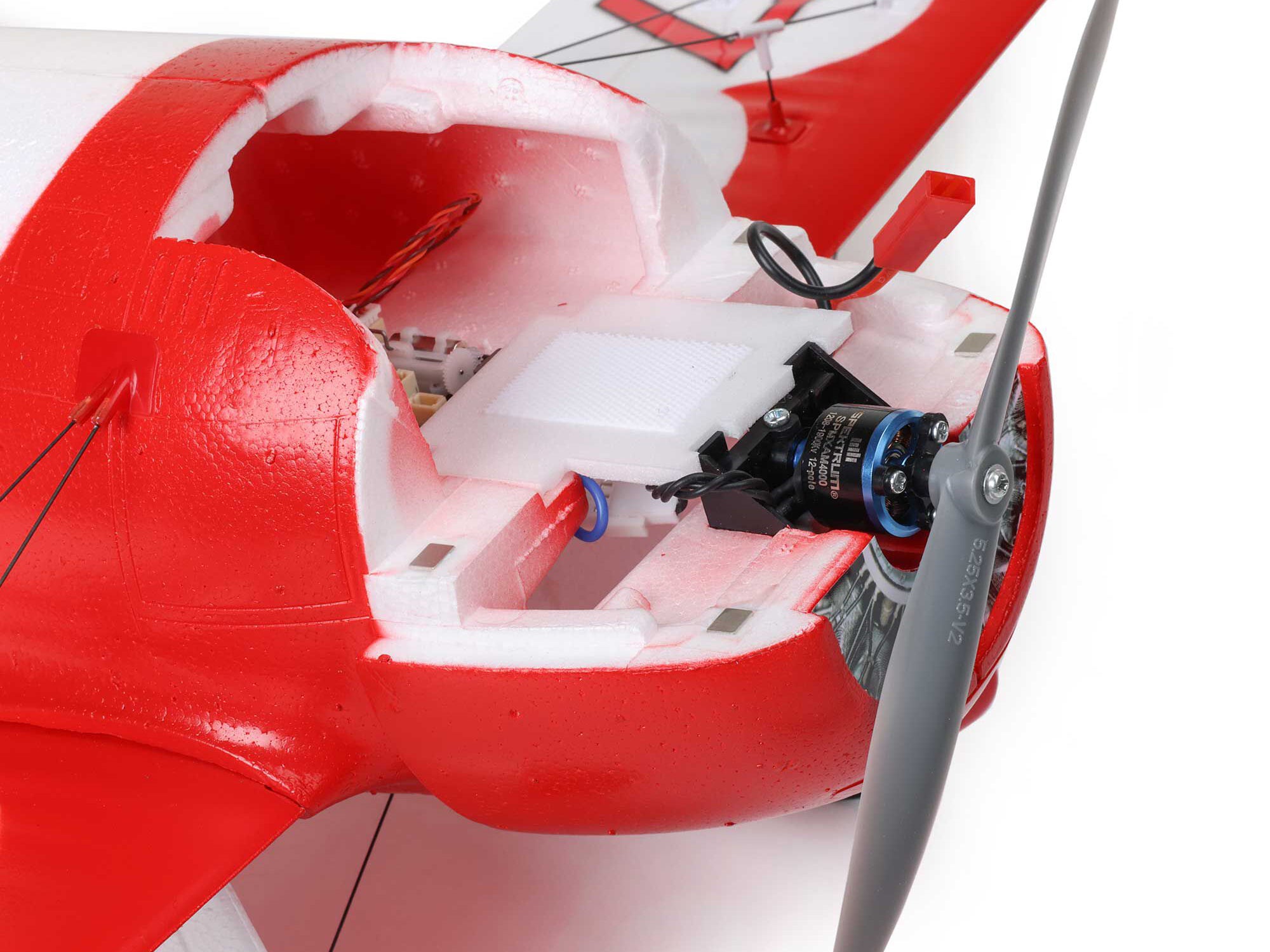 E-Flite UMX Gee Bee R-2 510mm BNF Basic with AS3X and SAFE Select EFLU61500