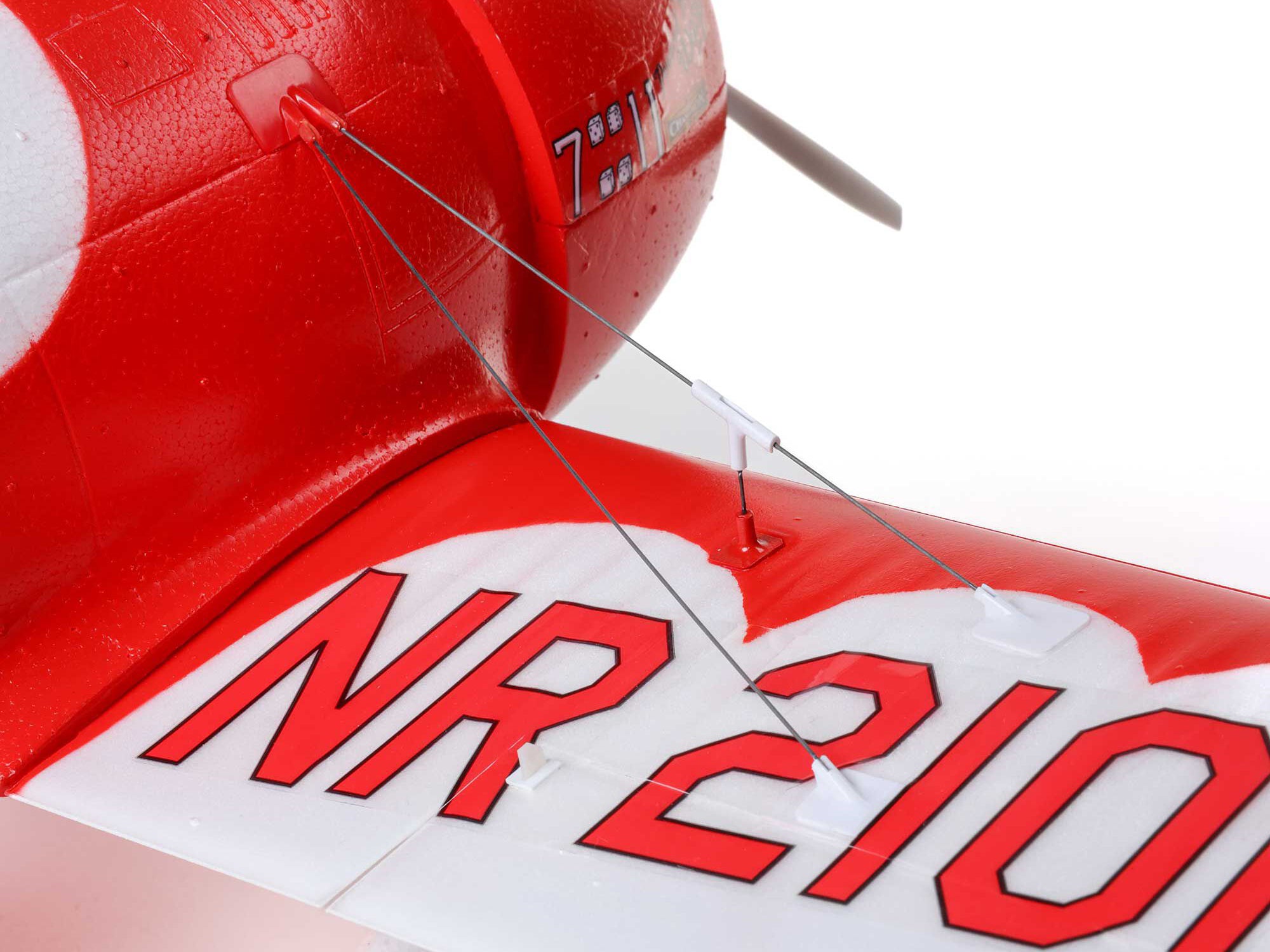 E-Flite UMX Gee Bee R-2 510mm BNF Basic with AS3X and SAFE Select EFLU61500