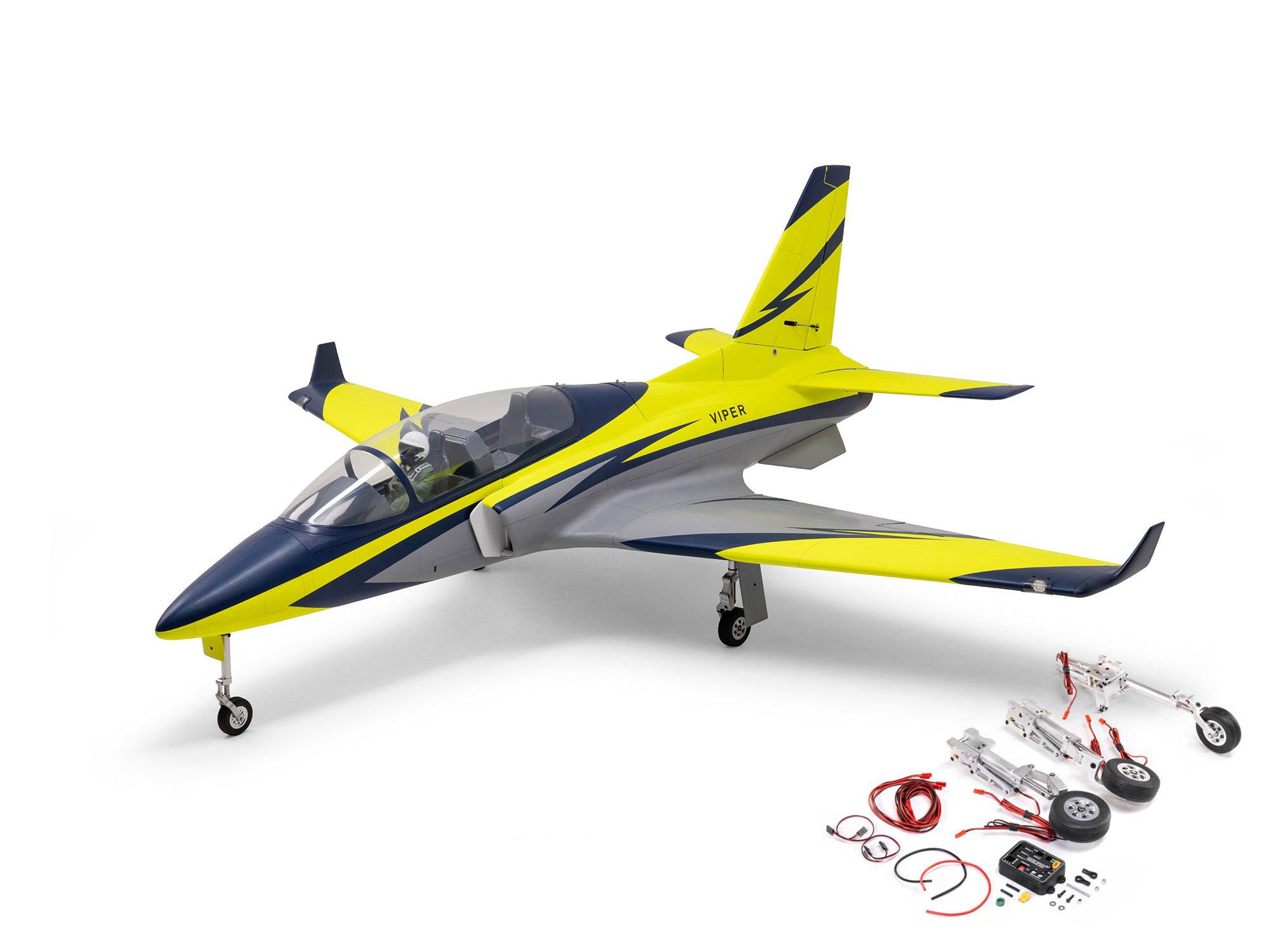 Hangar 9 Viper 100N Turbine Jet ARF with Retract Set HAN-3625CR