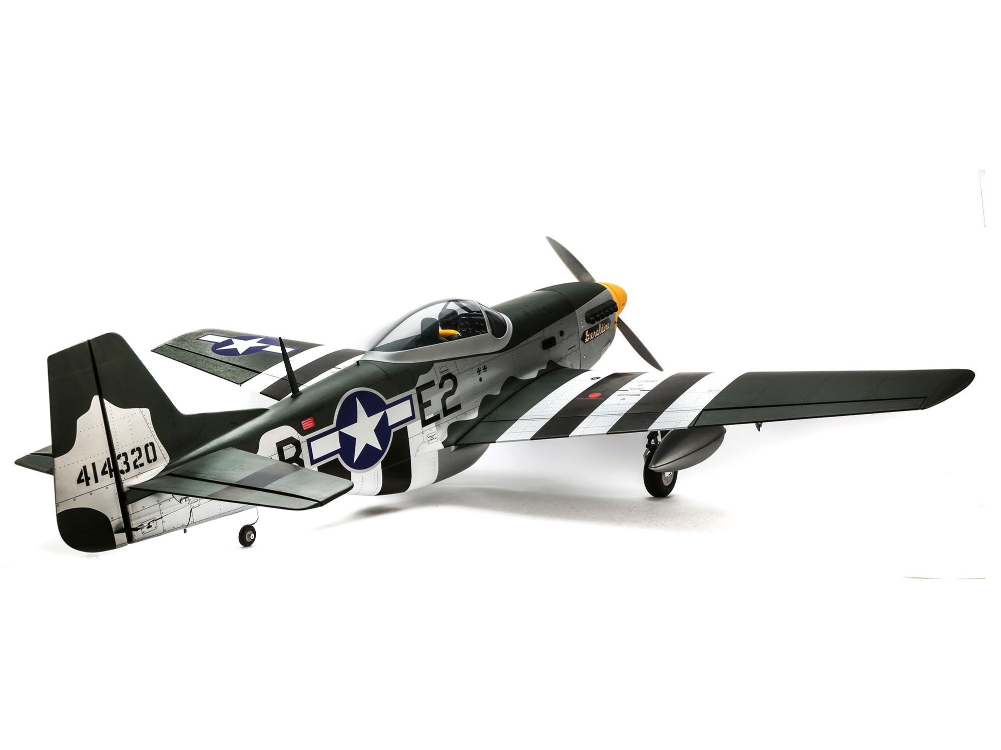 Hangar 9 P-51D Mustang 20cc ARF 69.5" HAN2820B Black Friday Special
