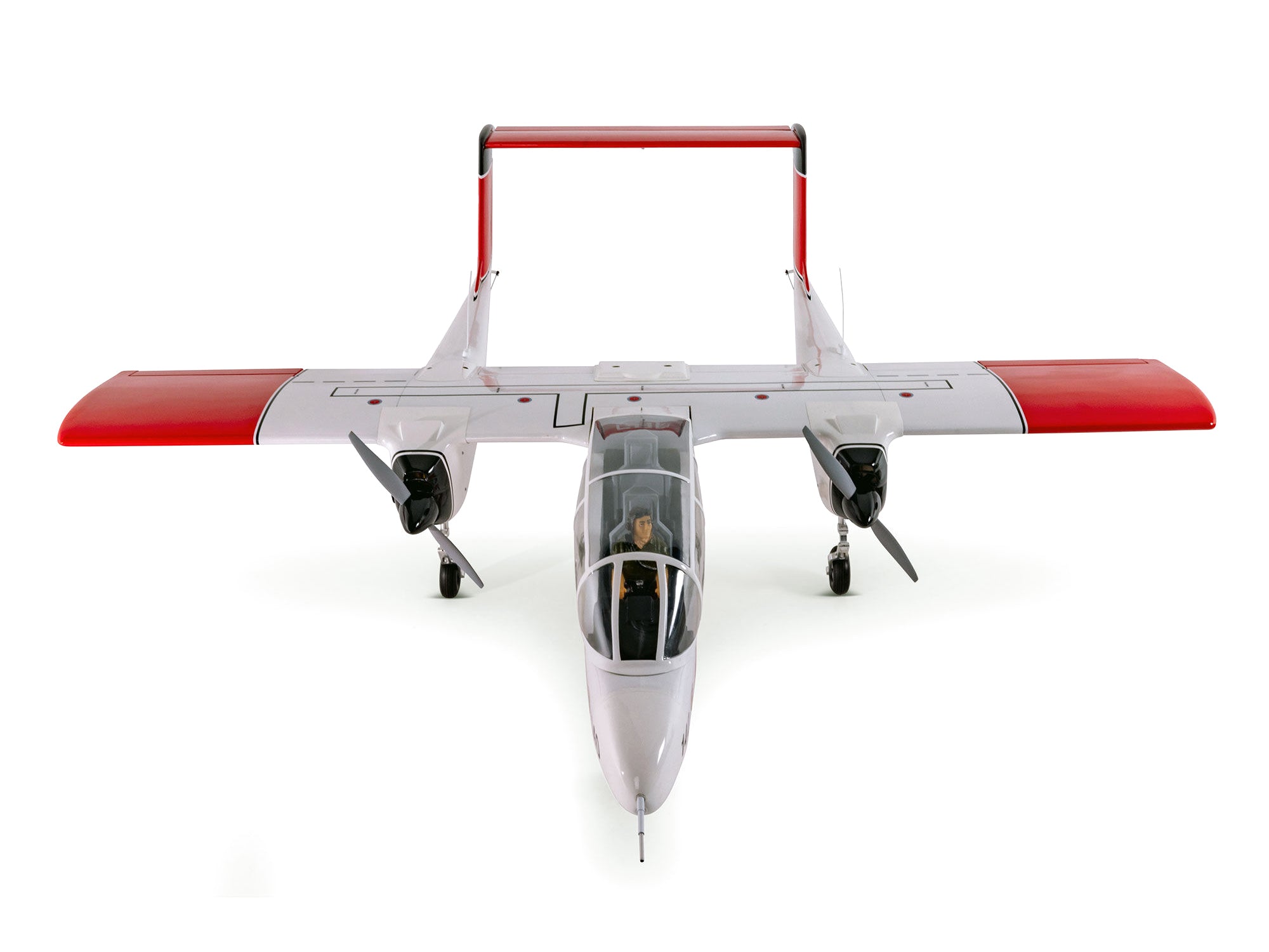 Hangar 9 OV-10 Bronco 20cc ARF 84” with Landing Gear Set HAN5055