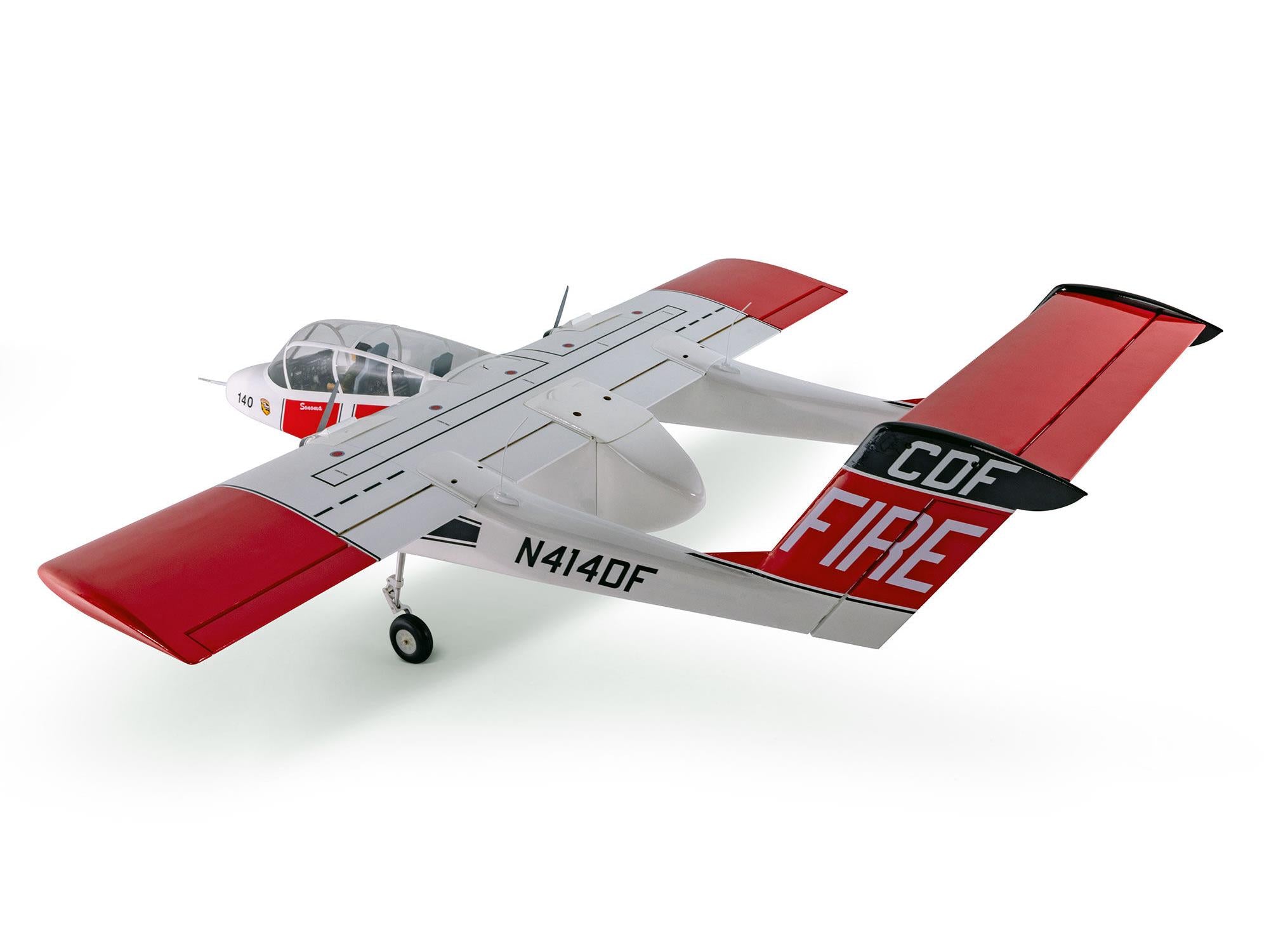 Hangar 9 OV-10 Bronco 20cc ARF 84” with Landing Gear Set HAN5055