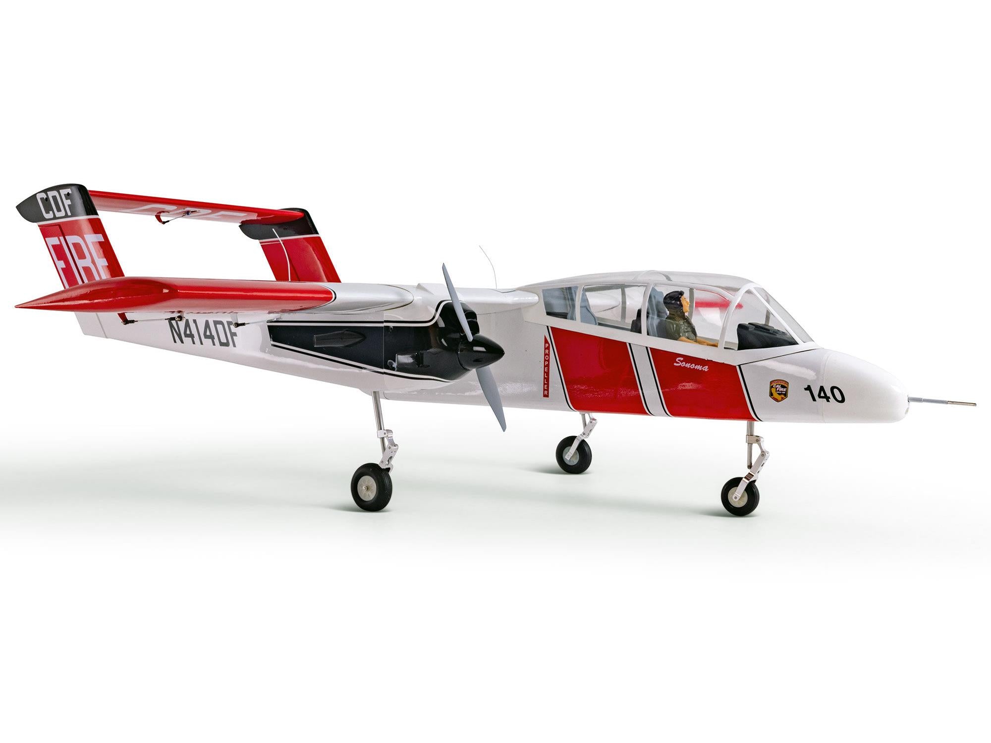 Hangar 9 OV-10 Bronco 20cc ARF 84” with Landing Gear Set HAN5055