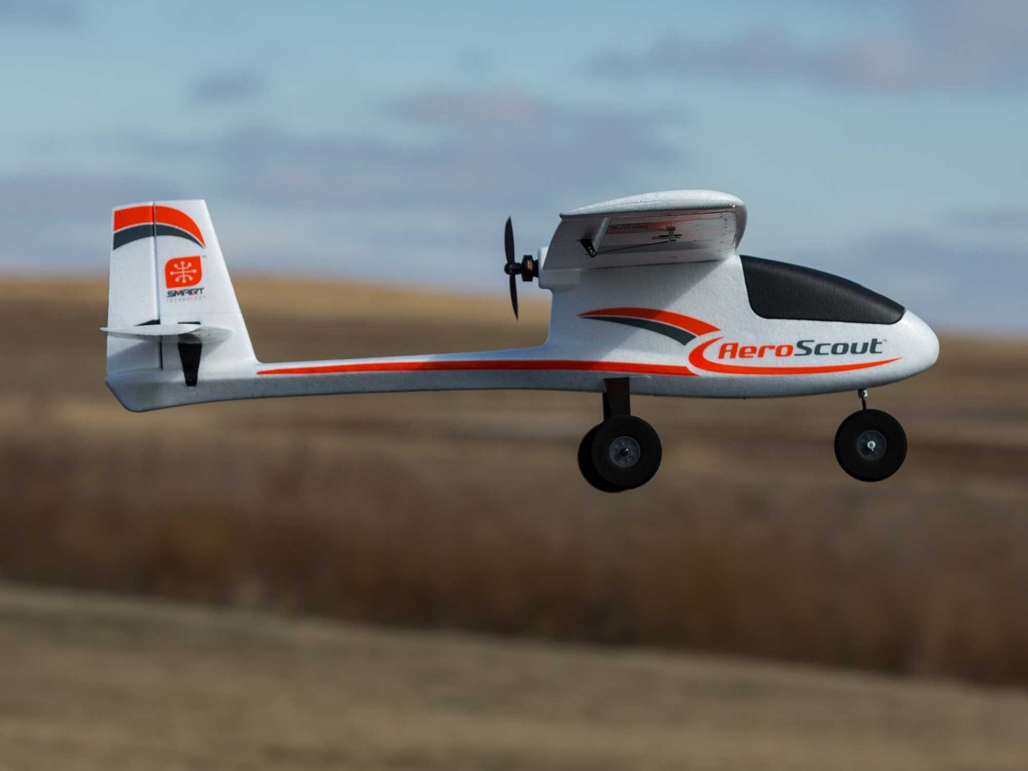 Hobbyzone AeroScout S 2 1.1m BNF Basic with SAFE HBZ385002