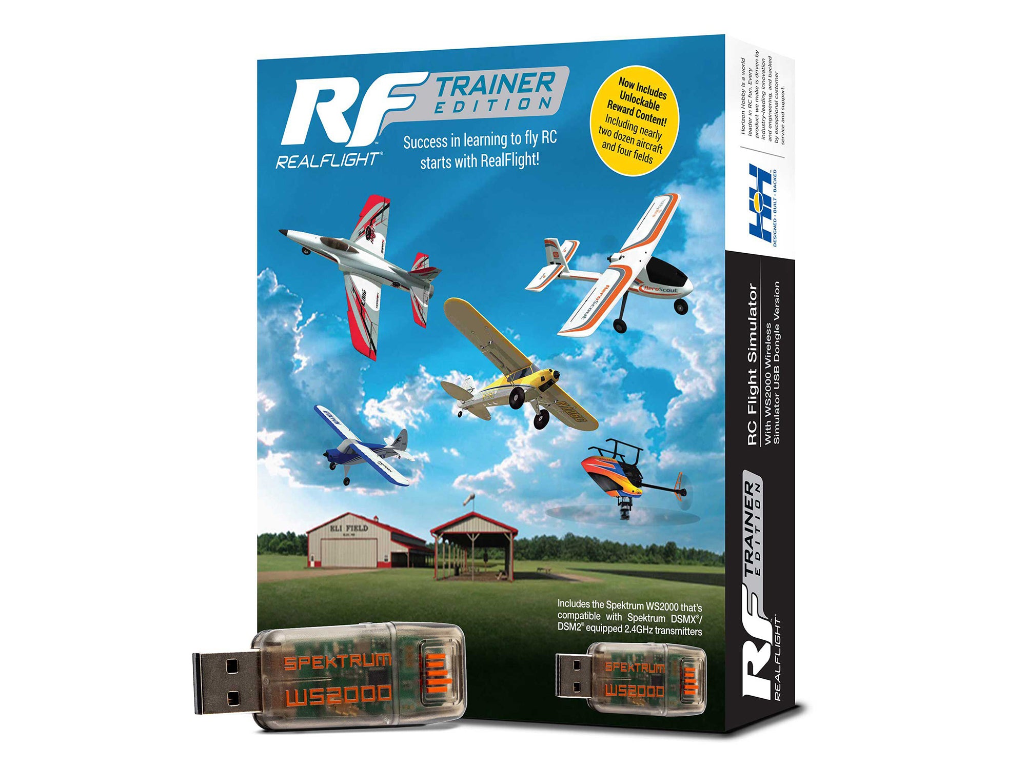 RealFlight Trainer Edition RC Flight Simulator with WS2000 USB Dongle RFL-1212