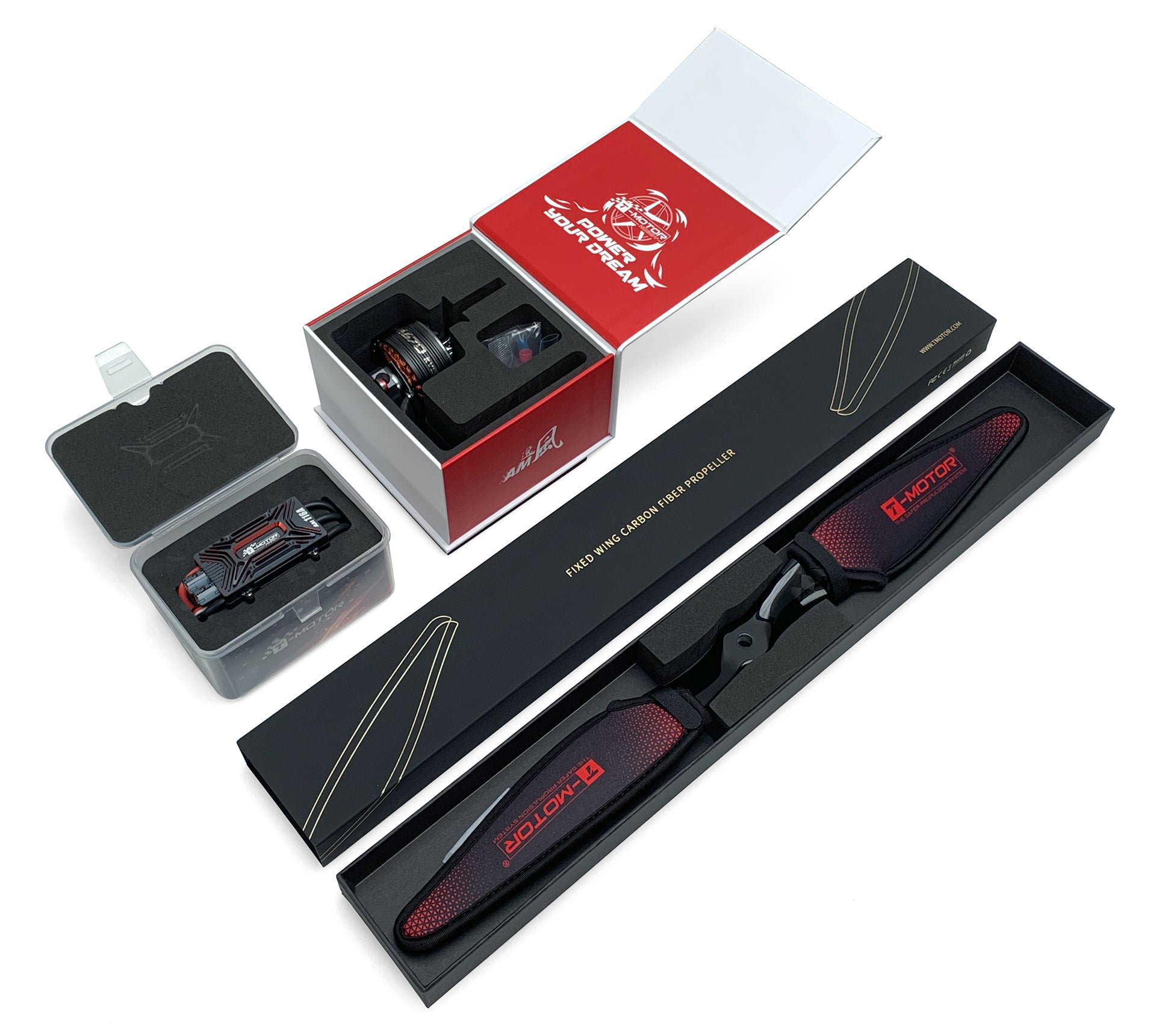 T-MOTOR AM670 520KV COMBO (AM670/AM116A ESC/18X8 PROP) For 67" Models