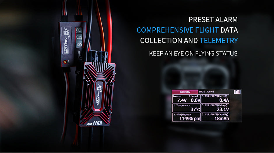 T-MOTOR AM670 520KV COMBO (AM670/AM116A ESC/18X8 PROP) For 67" Models