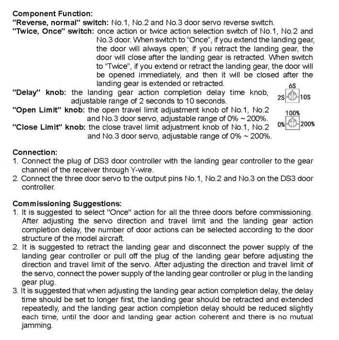 ASSAN DS3 High Performance Gear Door Controller