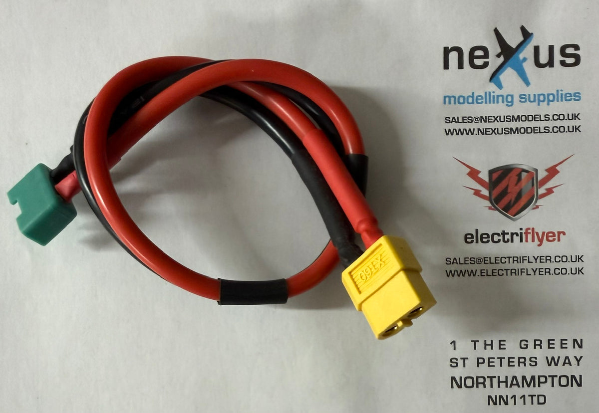 Adapter Lead / Battery Charging Cable XT60 Female / MPX 12AWG
