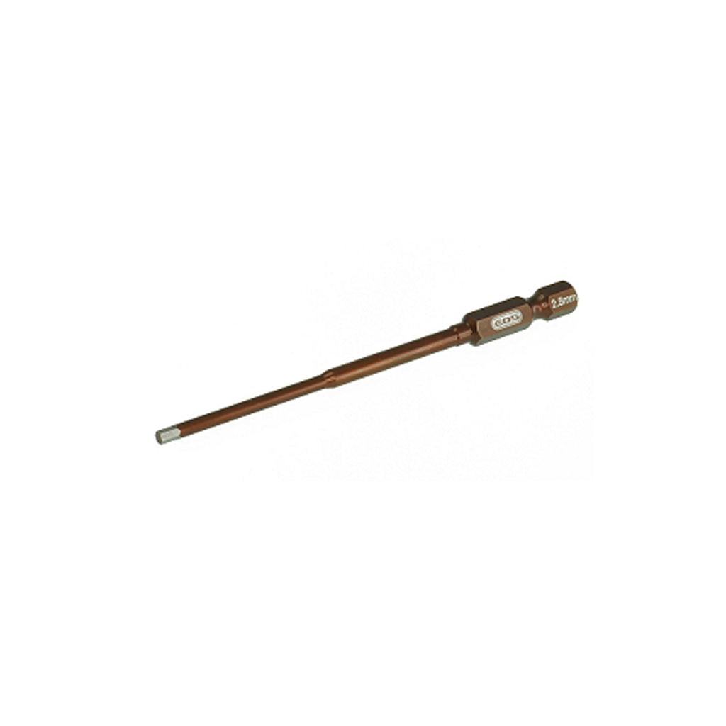 Arrowmax Hex Driver 2.5 x 100mm Replacement Power Tool Tip Only ED511125