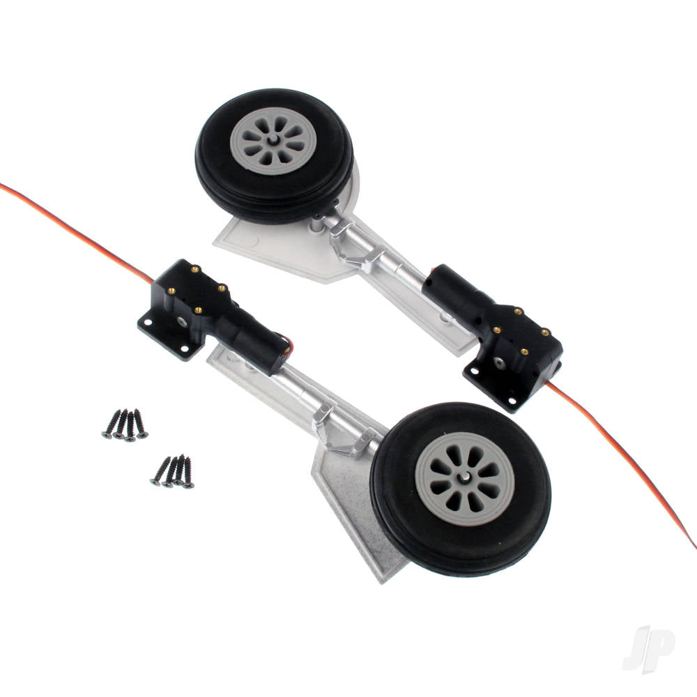 Arrows Hobby Main Landing Gear Set (Legs + Wheels + Retracts) (P-47) ARRAA115